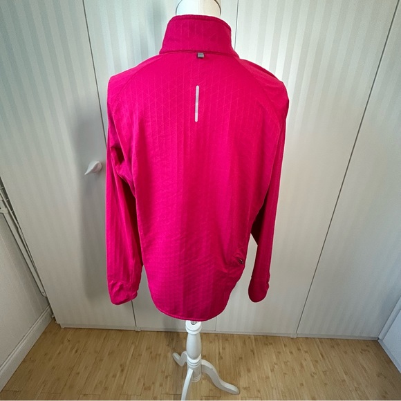 Nike pink Dri-Fit quilted running quarter zip pullover Size XL - Picture 6 of 15